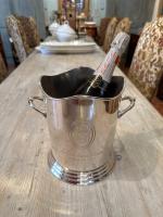French Metal Roederer Champagne Bucket by 