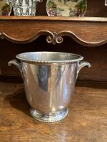 1920's French Pewter Champagne Bucket by 