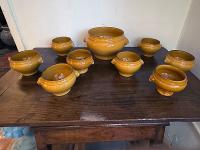 Set/8 French Onion Soup Bowls With Serving Bowl by 