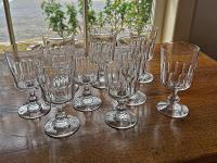 Set/9 French Wine Glasses by 