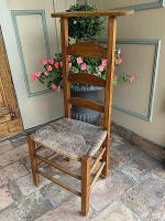 19th C. French Prayer Chair by 