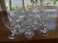 Set/12 French Red Wine Glasses by 