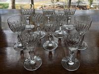 Set/10 French Liqueur Glasses by 