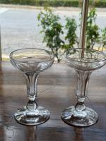 Pair of Hollow Stem Champagne Flutes by 