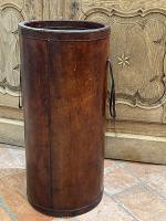 French Leather Umbrella Or Cane Holder by 