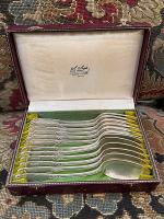 Set/6 Sterling Silver Forks & 6 Spoons by 