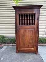 18th C. French Walnut LXVI Garde A Manger by 