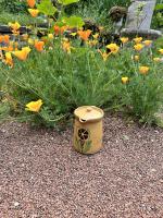 French Covered Yellow Pitcher by 