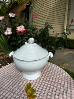 German White Porcelain Covered Tureen by 