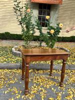 19th C. French Walnut Side Table by 