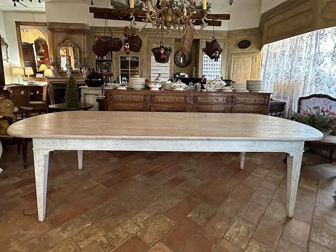 Custom Made French Dining Table by 