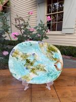 French Faience Asparagus Platter by 