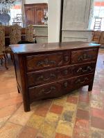 18th C. French LXV Walnut Commode by 