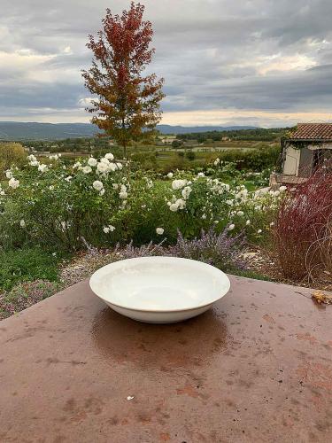 Early 1900's French White Porcelain Serving Bowl by 