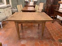 1950's French Oak Refectory Table by 
