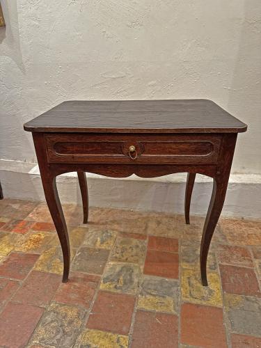 18th C. French Louis XV Side Table by 