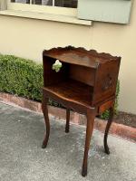 19th C. French Walnut LXV Side Table by 
