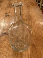 Late 19th C. French Glass Decanter by 