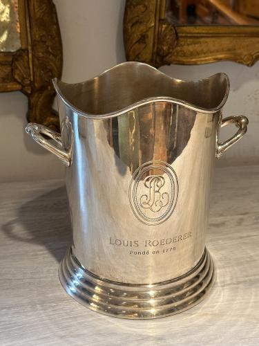 Silverplate Roederer Champagne Bucket by 