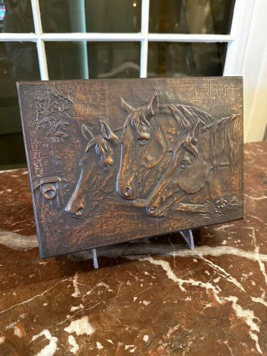Late 19th C. French Wooden Box by 