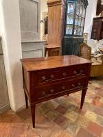 18th C. French Walnut LXVI Commode by 