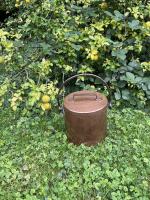 French Covered Copper Stock Pot by 
