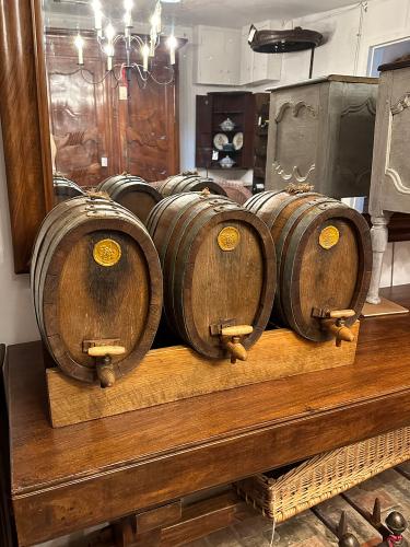 Set of Three Presentation Wine Barrels by 