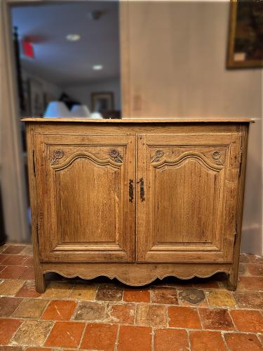 18th C. French Oak LXIV Style Buffet by 