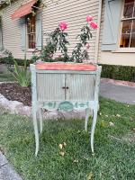 19th/20th C. French LXV-Style Painted Side Table by 