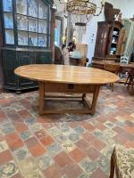 18th C. French Oval Table by 