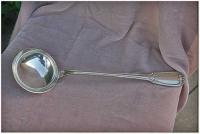French Silverplate Ladle by None None