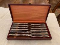 Set of 12 Silverplate Dinner Knives by 