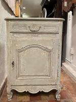 18th C. French Painted Cabinet by 