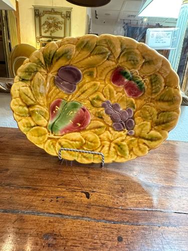 Oval Sarreguemines Platter by 