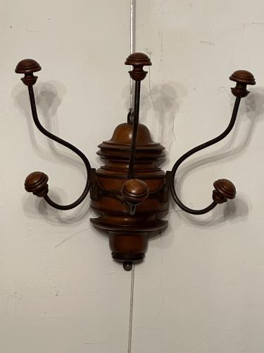 1920's French Coat or Hat Rack by 