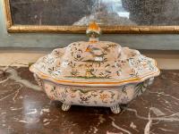 18th C. French Moustier Tureen by 