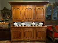 18th C. French Buffet a Deux Corps by 